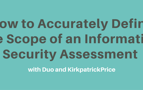 How to Accurately Define the Scope of an Information Security Assessment
