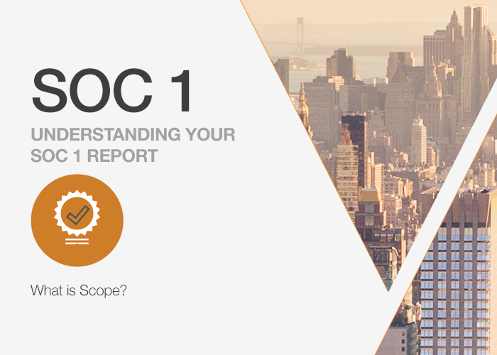 Understanding Your SOC 1 Report: What is Scope?