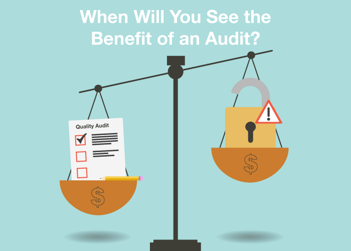 When Will You See the Benefit of an Audit?