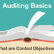 Auditing Basics: What are Control Objectives?